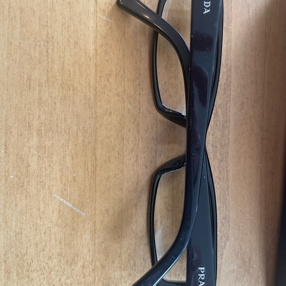 Prada black eyeglasses with Prada case - Picture 3 of 5